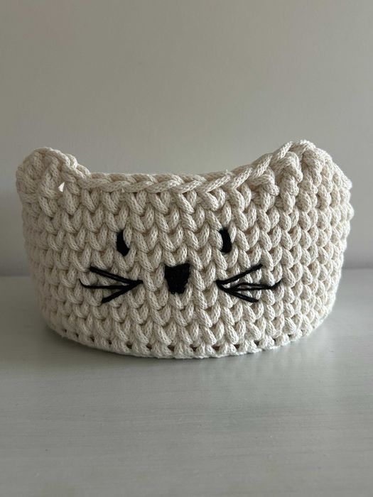 Koszyk kotek handmade