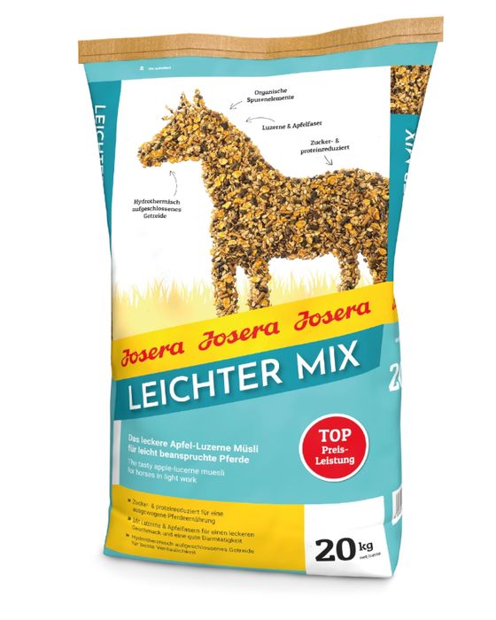 JOSERA Leichter Mix musli jabłko lucerna 20kg