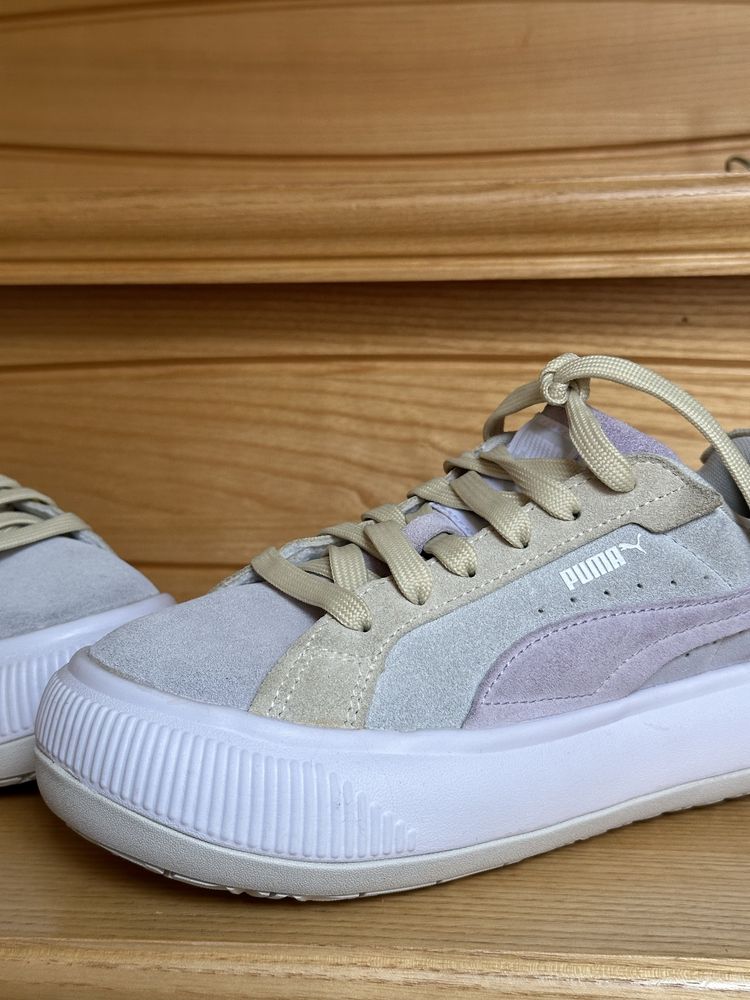 Кросівки кеди puma suede mayu raw