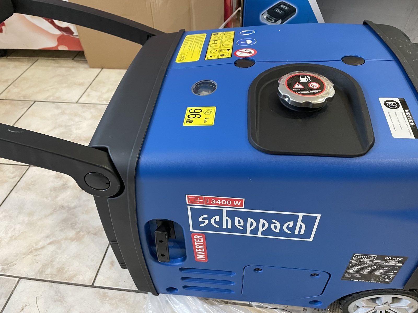 Генератор инверторный  Scheppach SG3400i 3.4 кВт