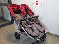 Wózek dla bliźniaków Baby Monsters Easy Twin 4.0