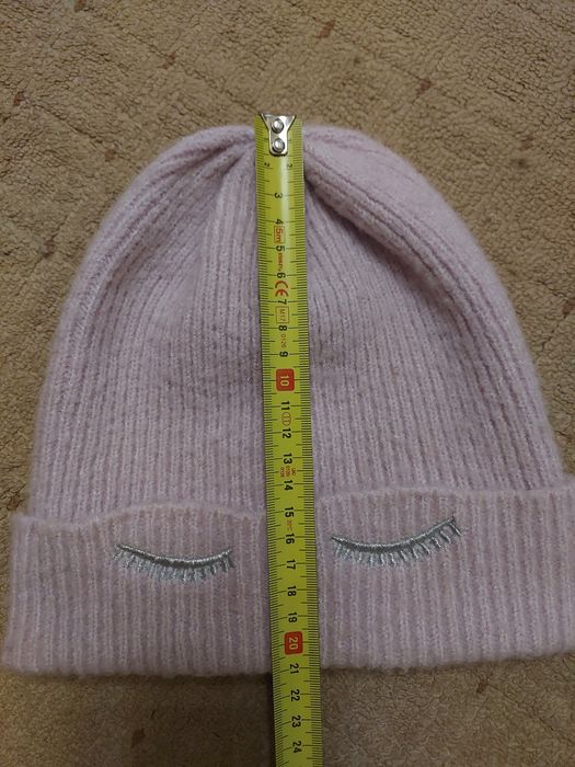 Шапки разные шапочки деми зима на девочку 5-10 лет рубчик демисезонные