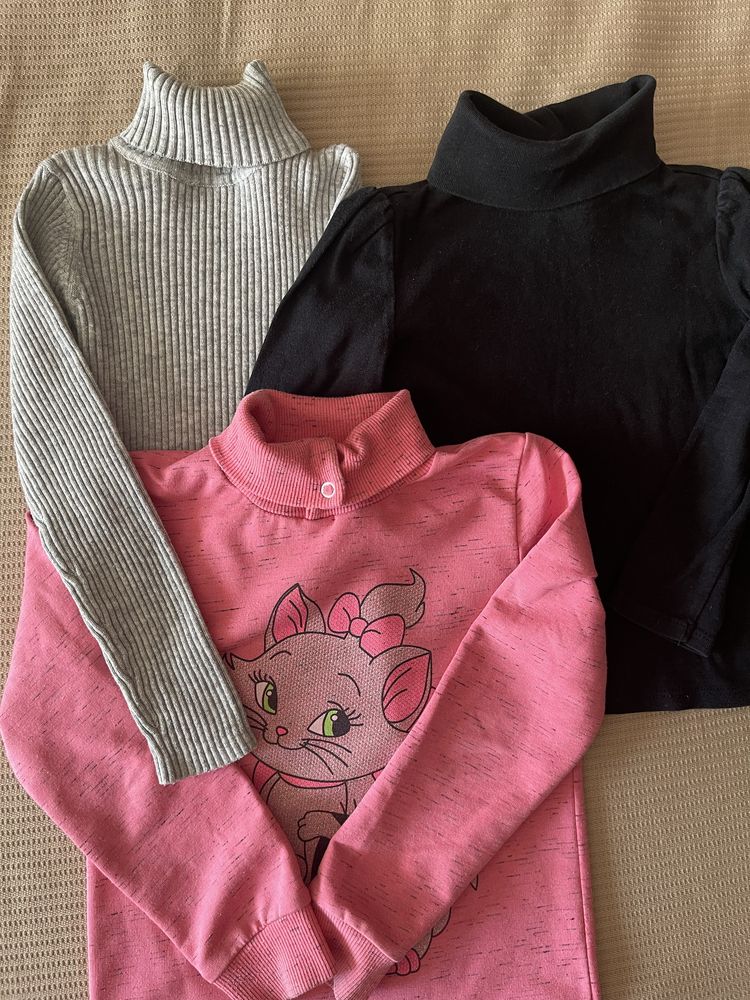 Гольф, кофта, реглан,юбка для танцев  Next, Old navy 2-3-4-5-6л, шапки