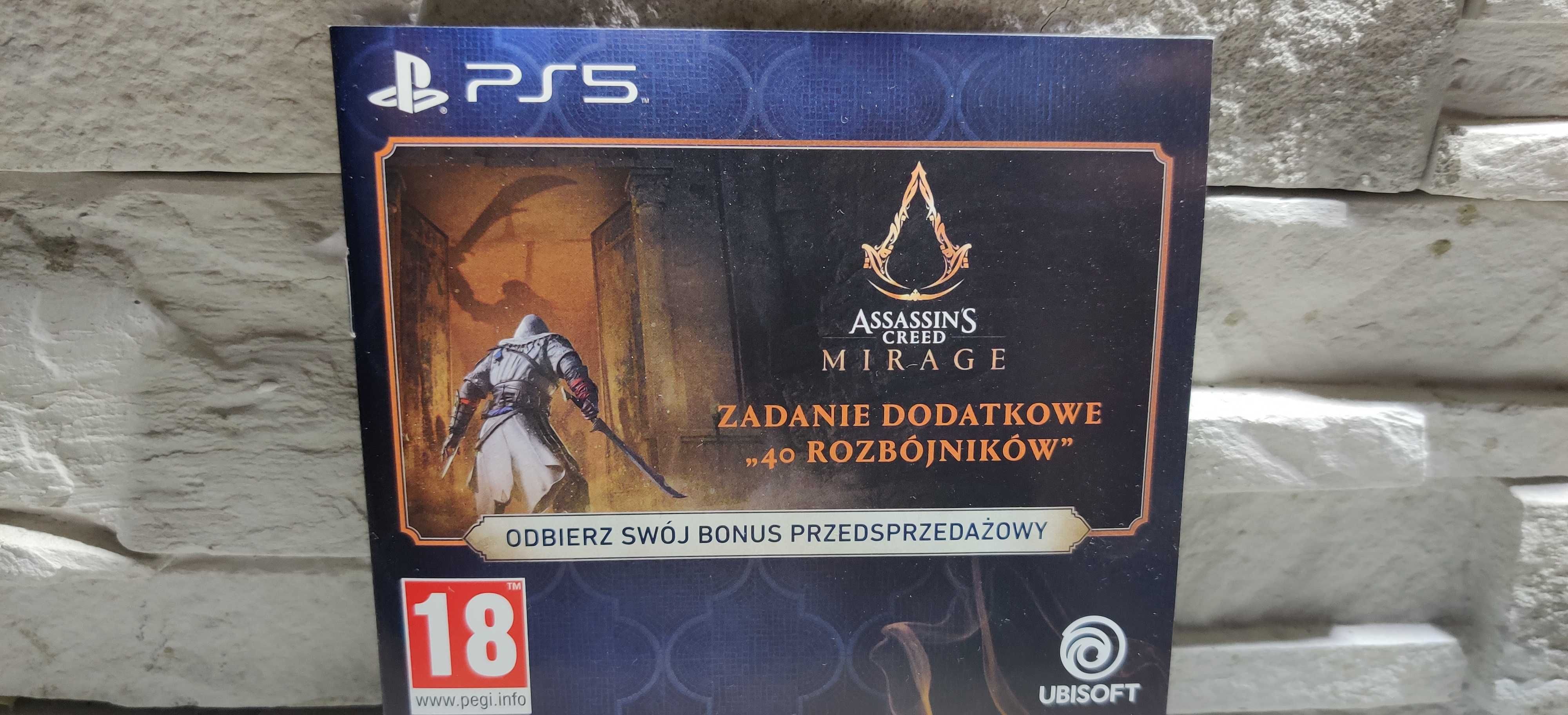 Assassin's Creed Mirage zadanie dodatkowe 40 rozbójników DLC cyfrowa