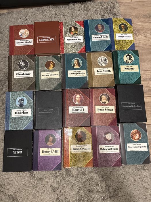 Biografie slawnych ludzi - 20 sztuk