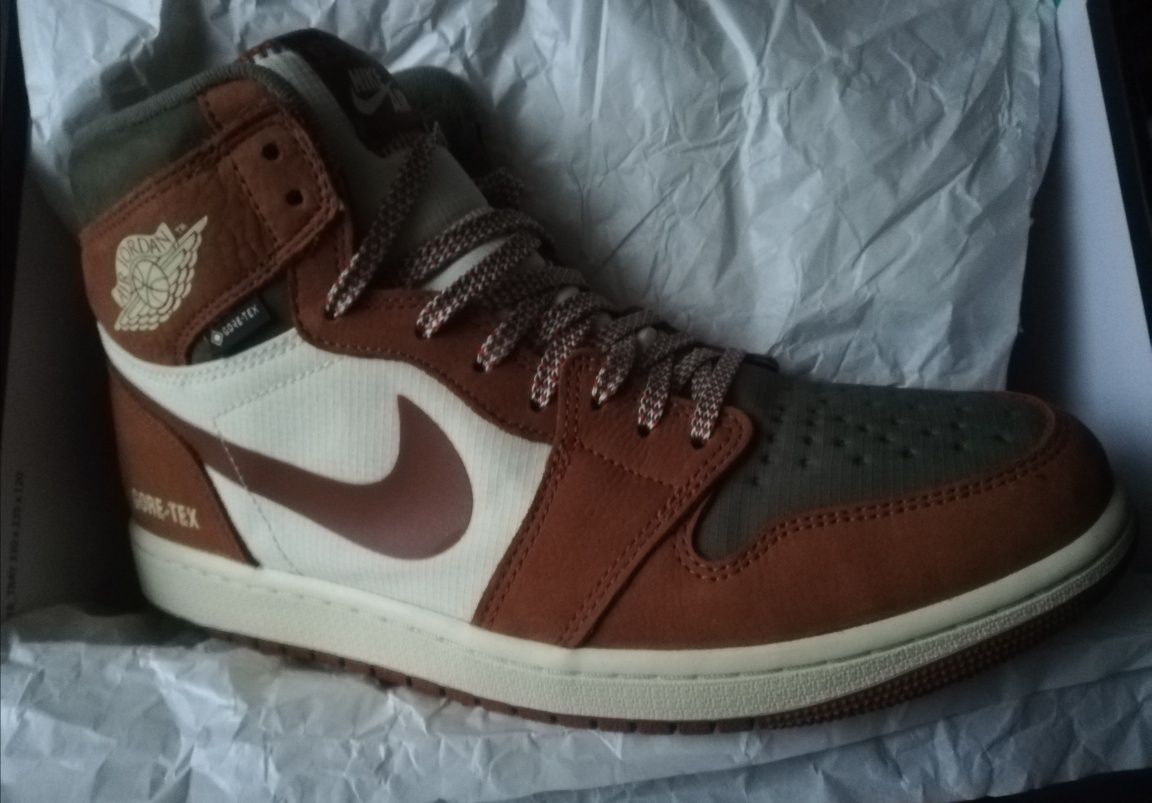 Jordan 1 retro high element gore tex buty sneakersy nowe
