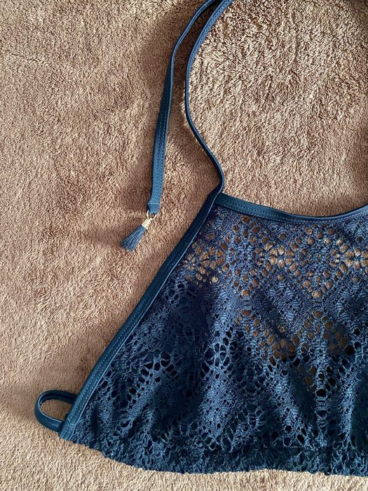 Krótki top z odkrytymi plecami/góra od stroju kąpielowego