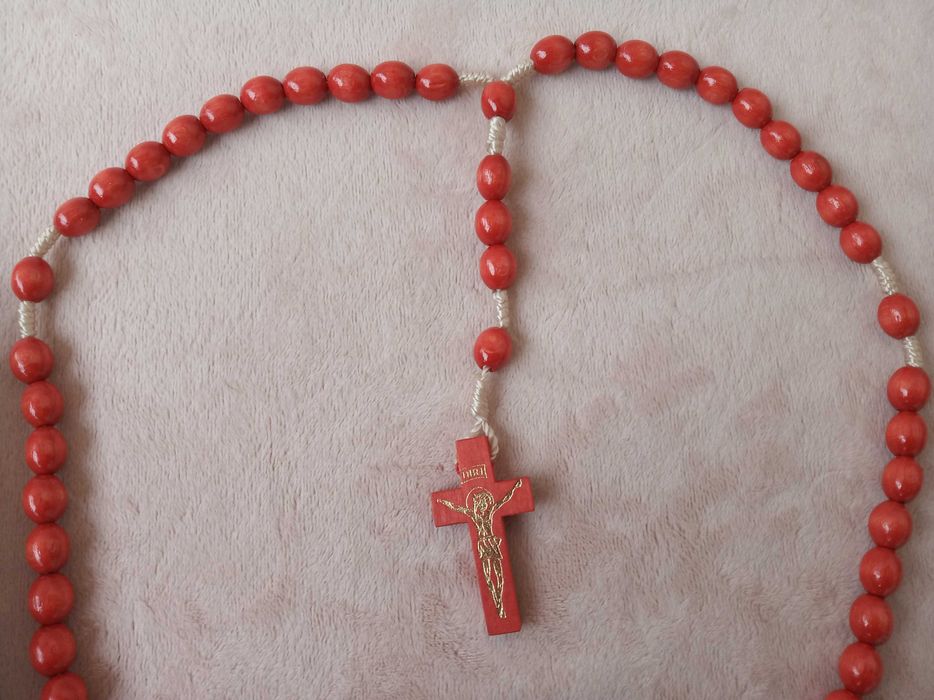 Zestaw dewocjonalia Różaniec i Pismo Święte