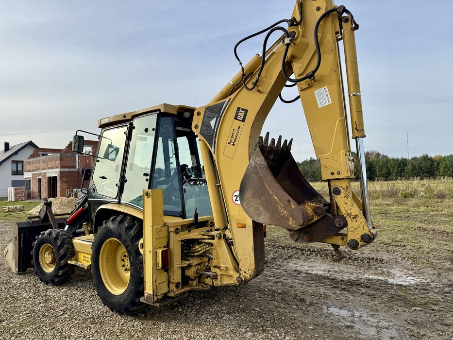 Cat 428koparko ładowarka caterpillar 428