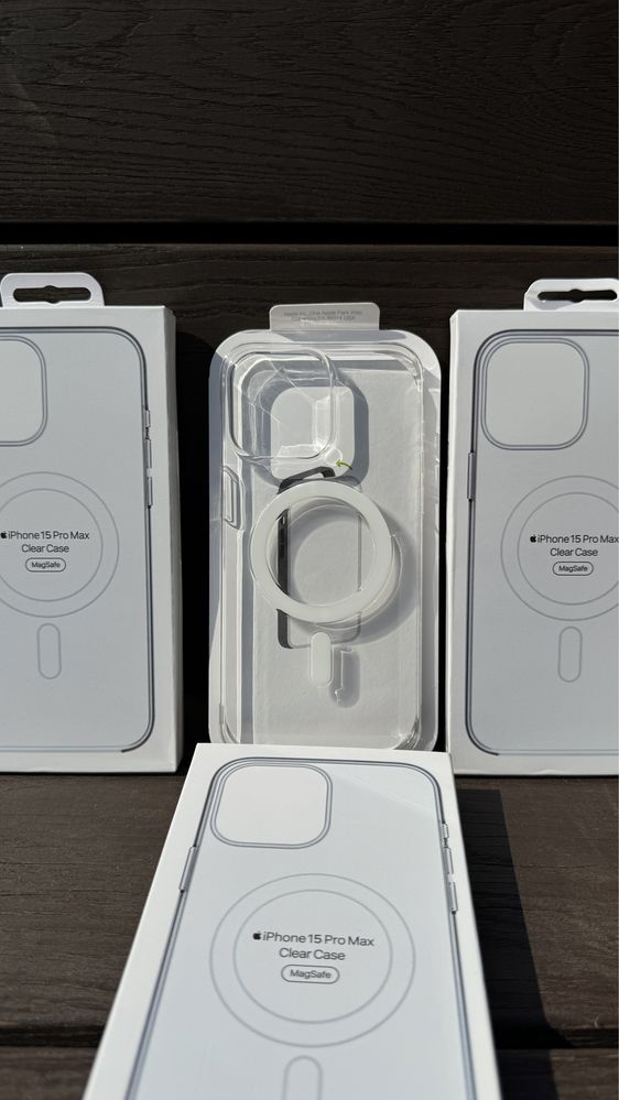 Oryginalne Przezroczyste Magsafe od 15 Pro Max do 12