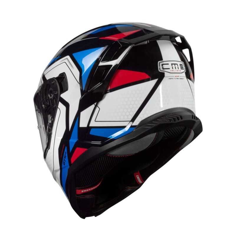 Capacete CMS GTRS VELOCE TRICOLOR S,M,L,XL