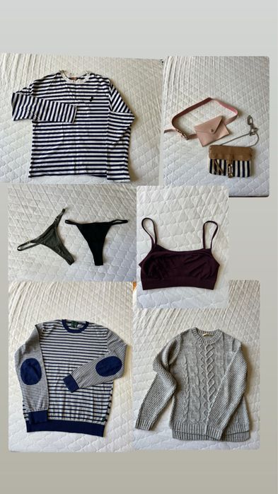 Лот жіночих речей, речі на дівчинку