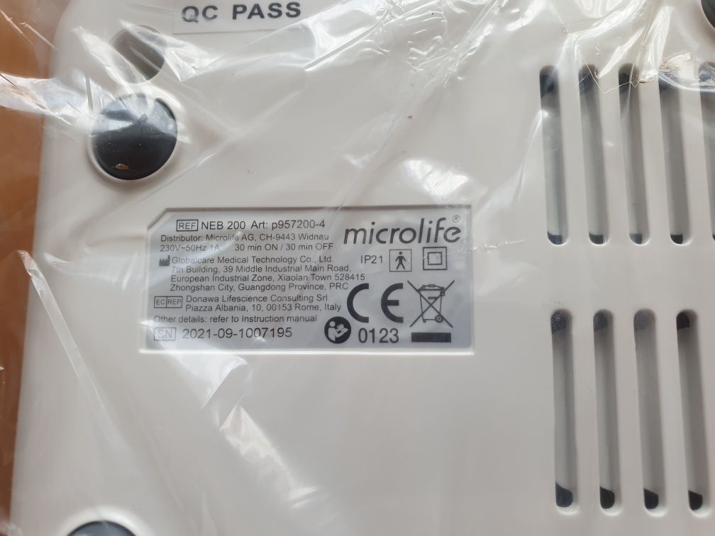 Nowy / Microlife NEB 200 / inhalator / nebulizator