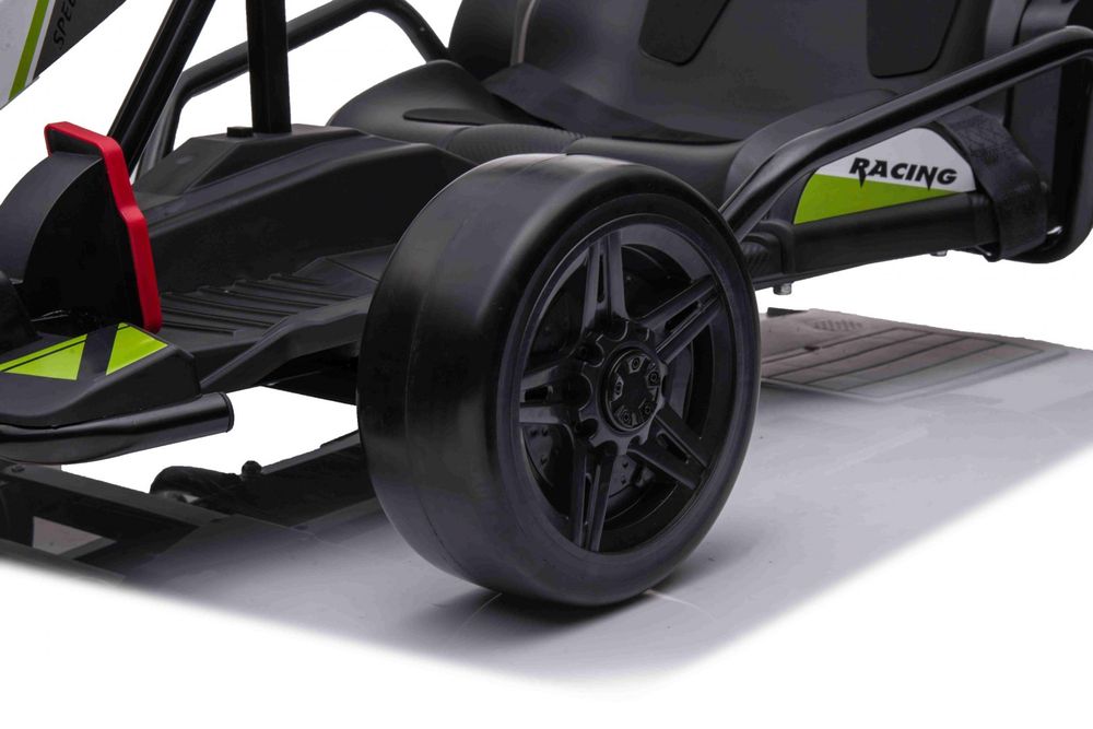 Driftujący 2x150W Auto Gokart na akumulator dla dzieci  Biały