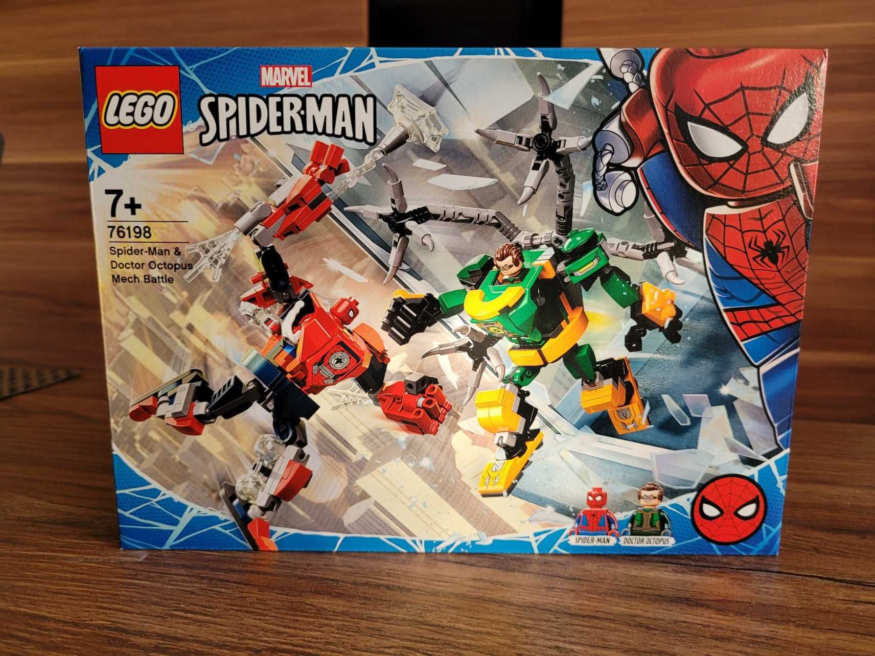 LEGO 76198 - Bitwa mechów Spider-Mana i Doktora  Octopusa - NOWY