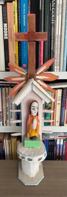 Kapliczka rzeźba ludowa Dionizy Purta