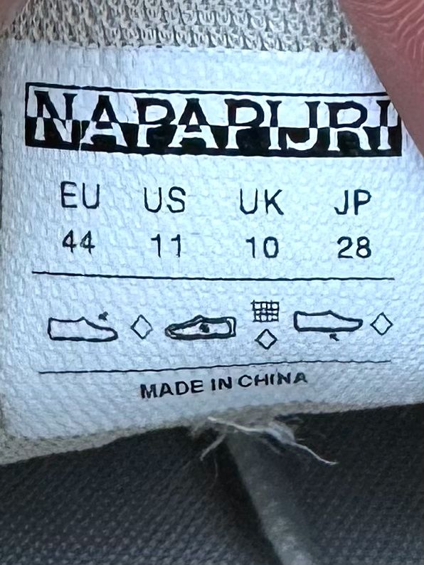 Napapijri кроссовки кеды 44 размер кожаные белые фирменные