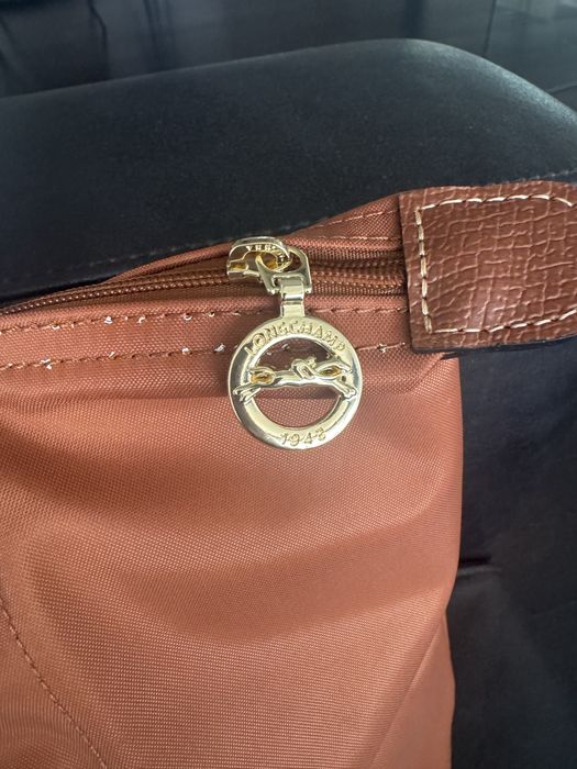 Bolsa Longchamp cor caramelo