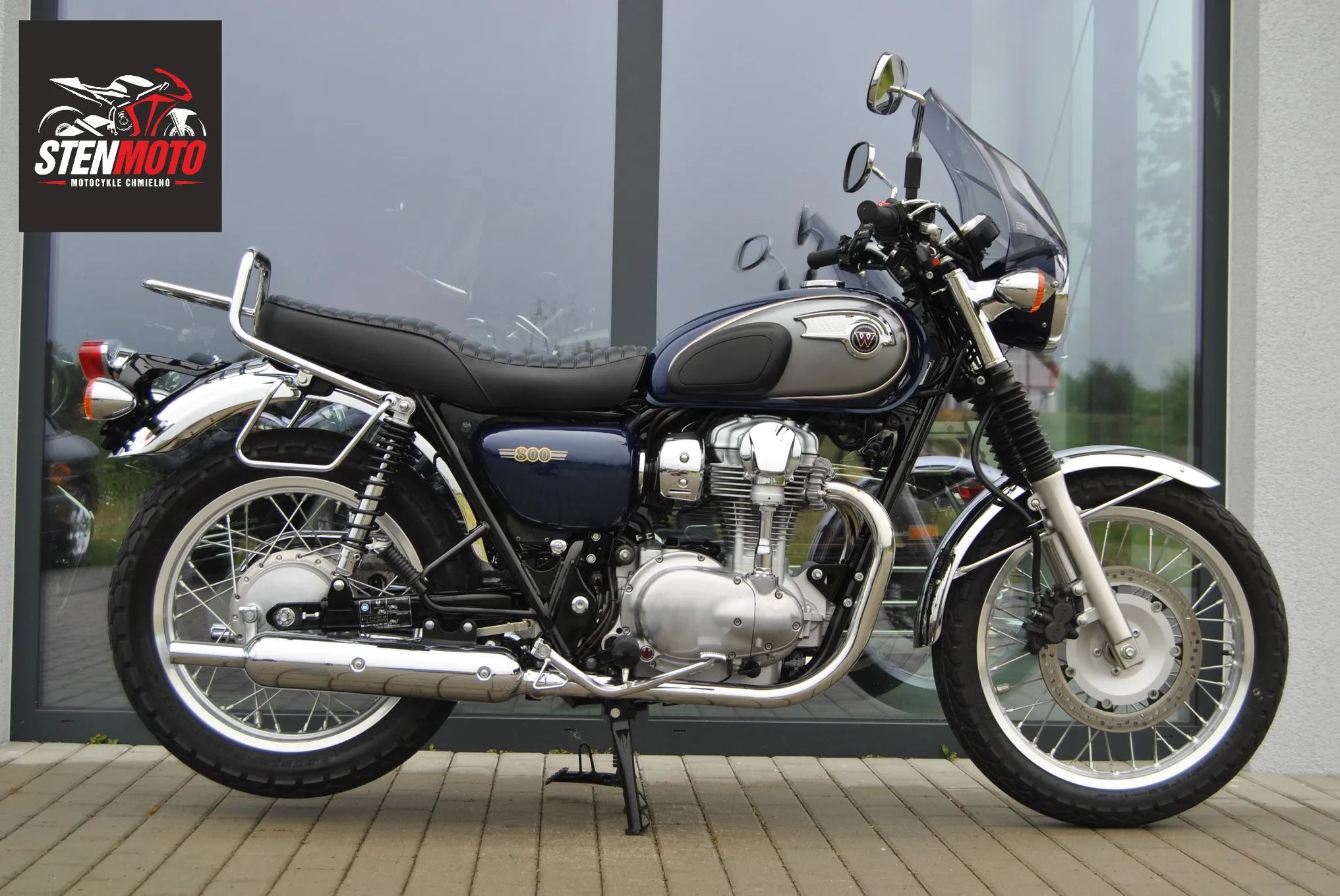 Kawasaki  Kawasaki W 800 14r PL 11Tys KM Wzorowy A2 35KW