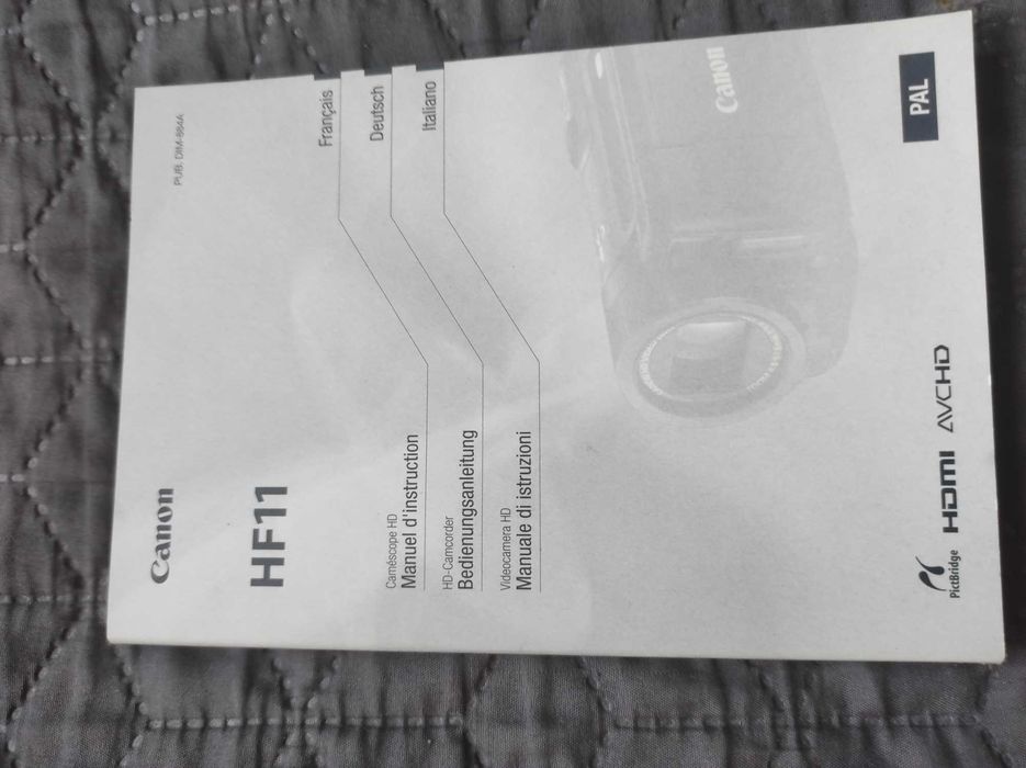 Kamera Canon HF11 Instrukcja obsługi manual
