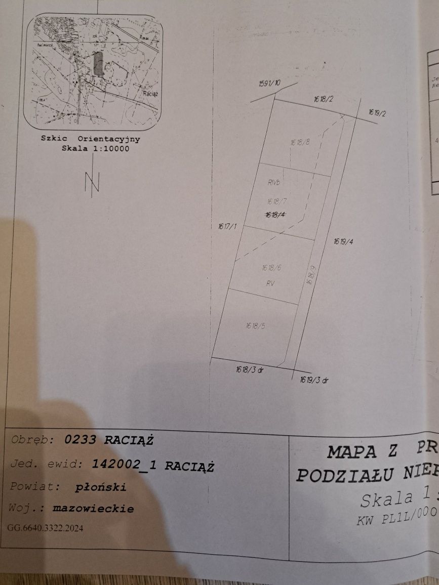 Działka budowlana w Raciążu, cicha okolica