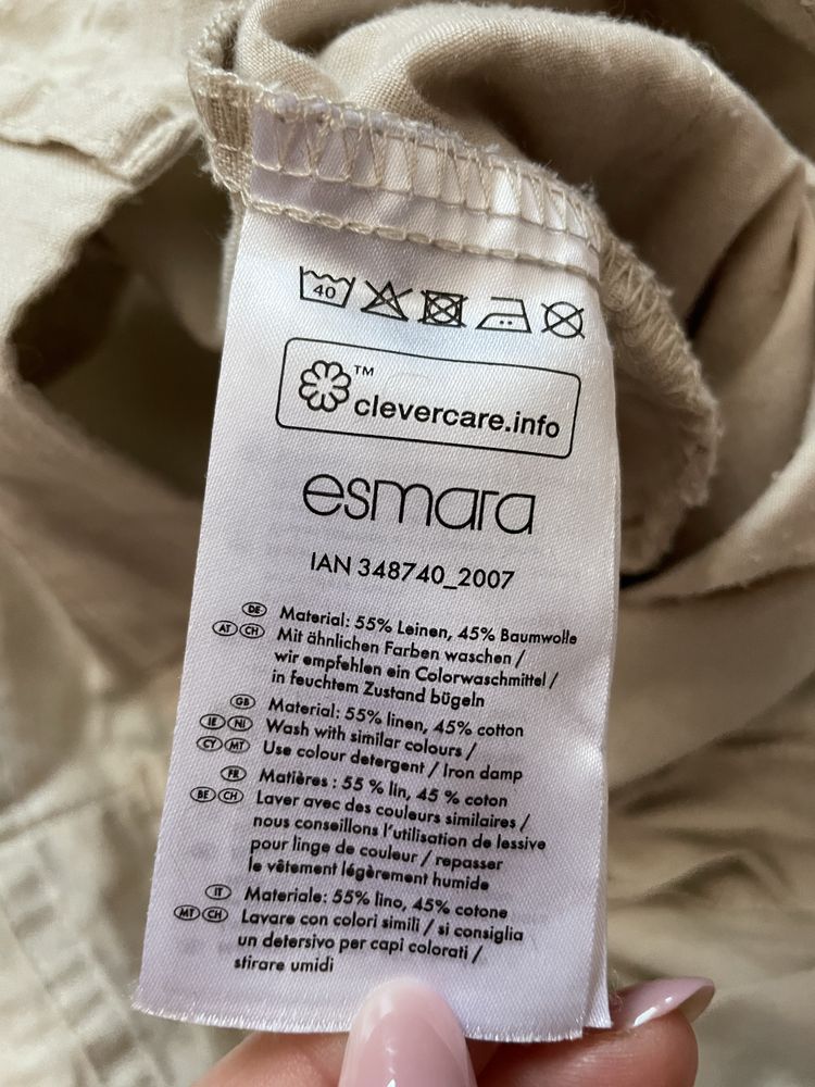 Льняні шорти Esmara, 34-36 розмір