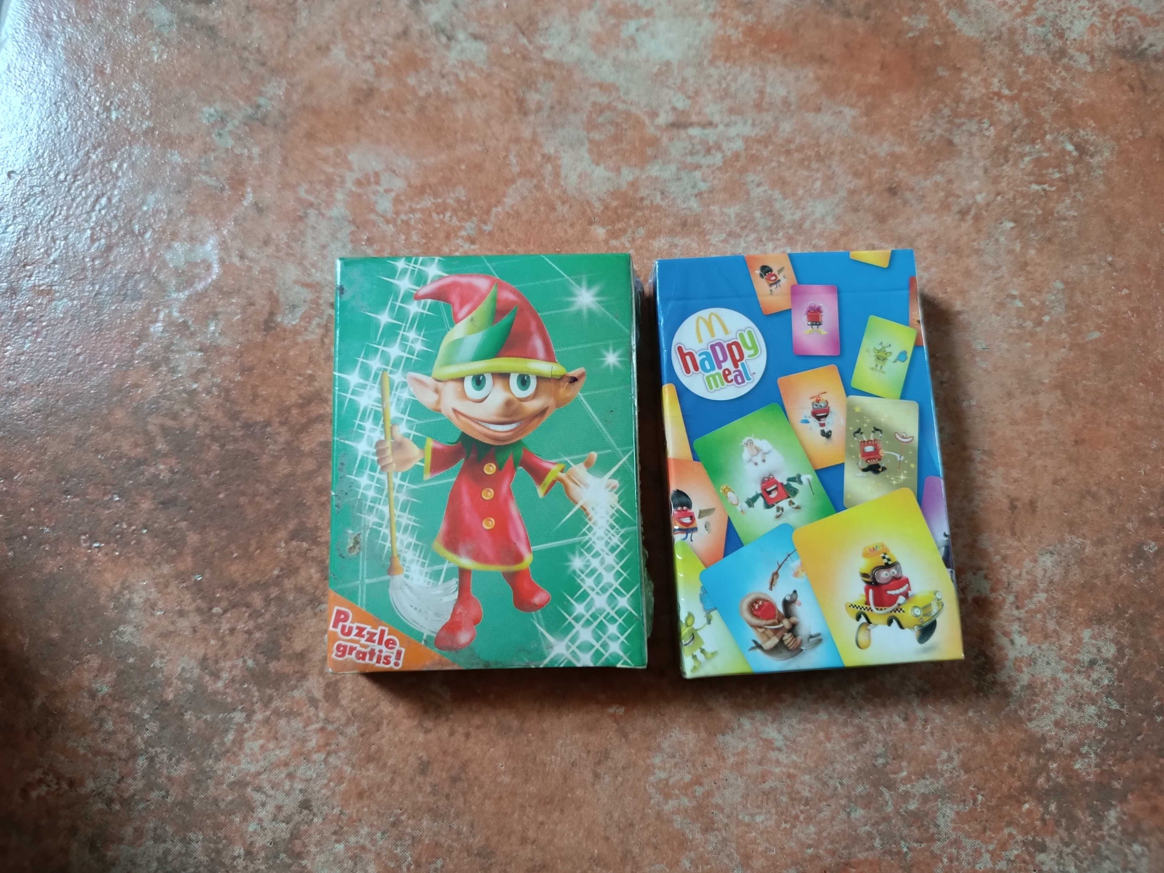 Karty Mc Donalds happy meal i puzzle nowe