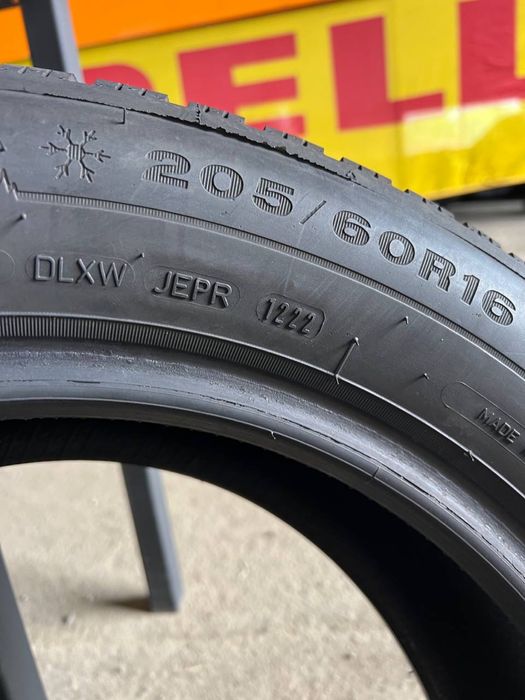 Шини 205/60 r16 Dunlop Winter Sport 5 2022рік 4шт зима (194)