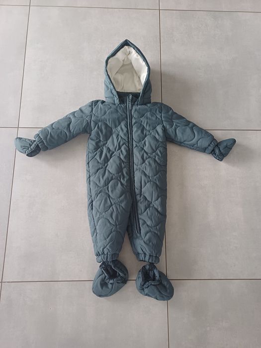 Sprzedam kombinezon niemowlecy zimowy zakupiony w tchibo rozmiar 74/80