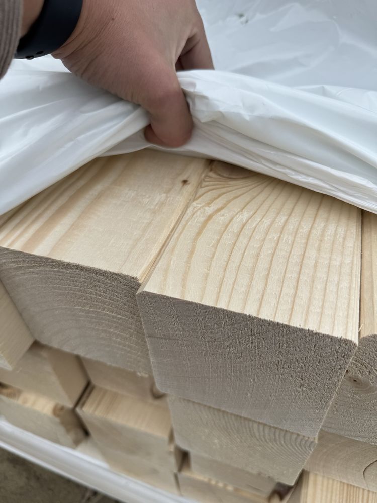 Drewno konstrukcyjne słupy 140x140 KVH NSI C24 suche świerk belki