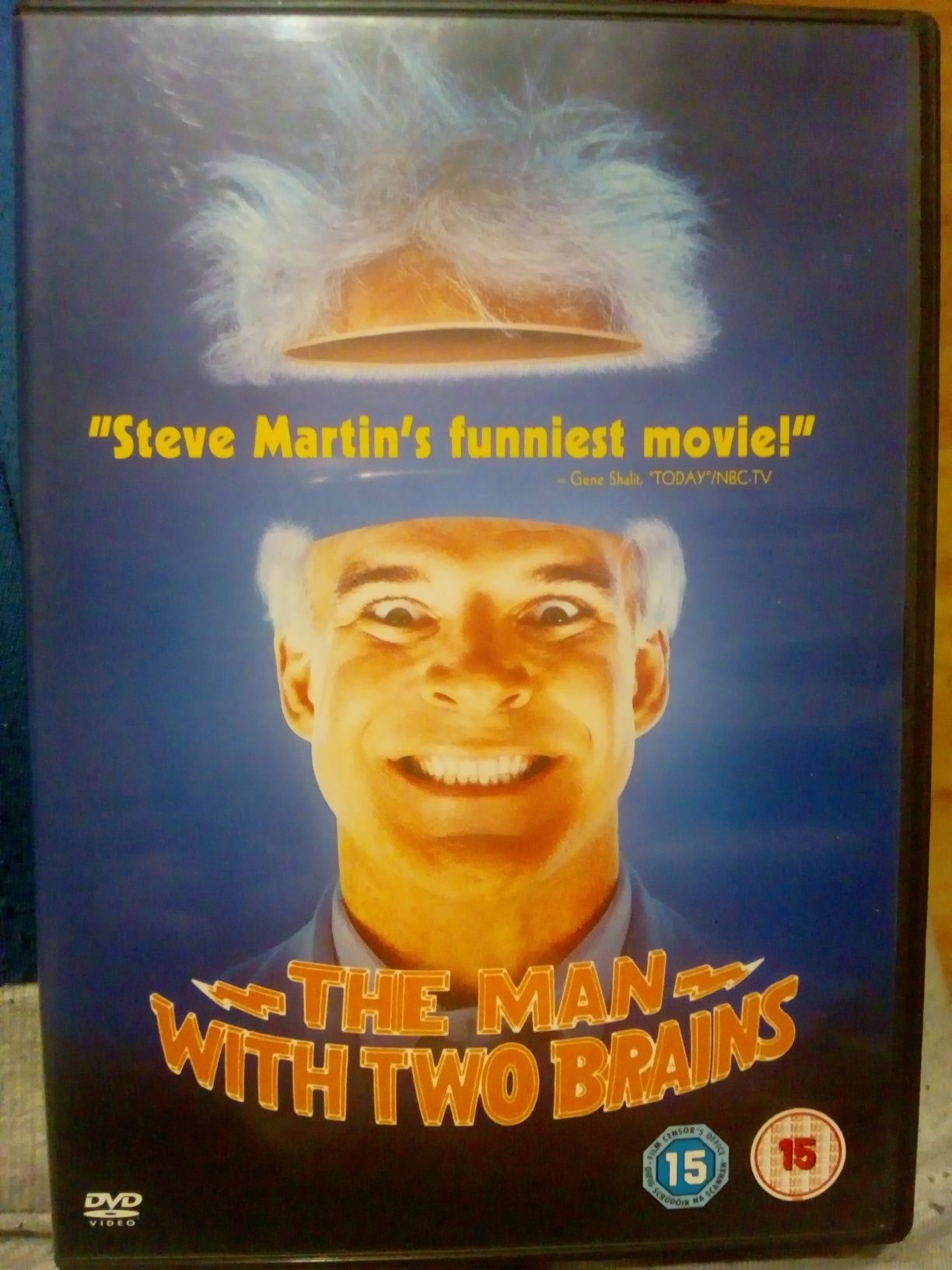 The man with two brains DVD Ang.,Fr.,włoski