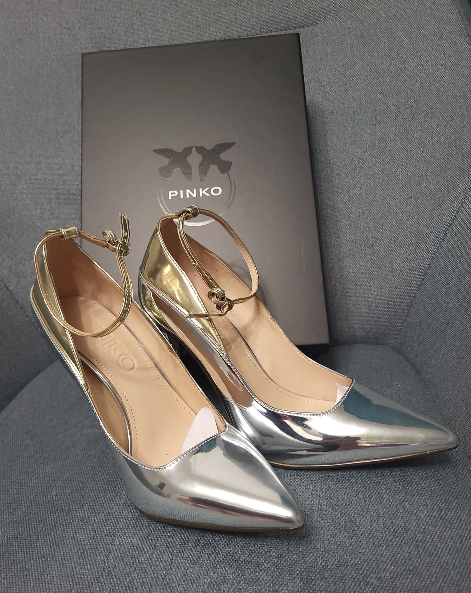 Nowe buty szpilki PINKO Clarice r. 36 (23.4cm)