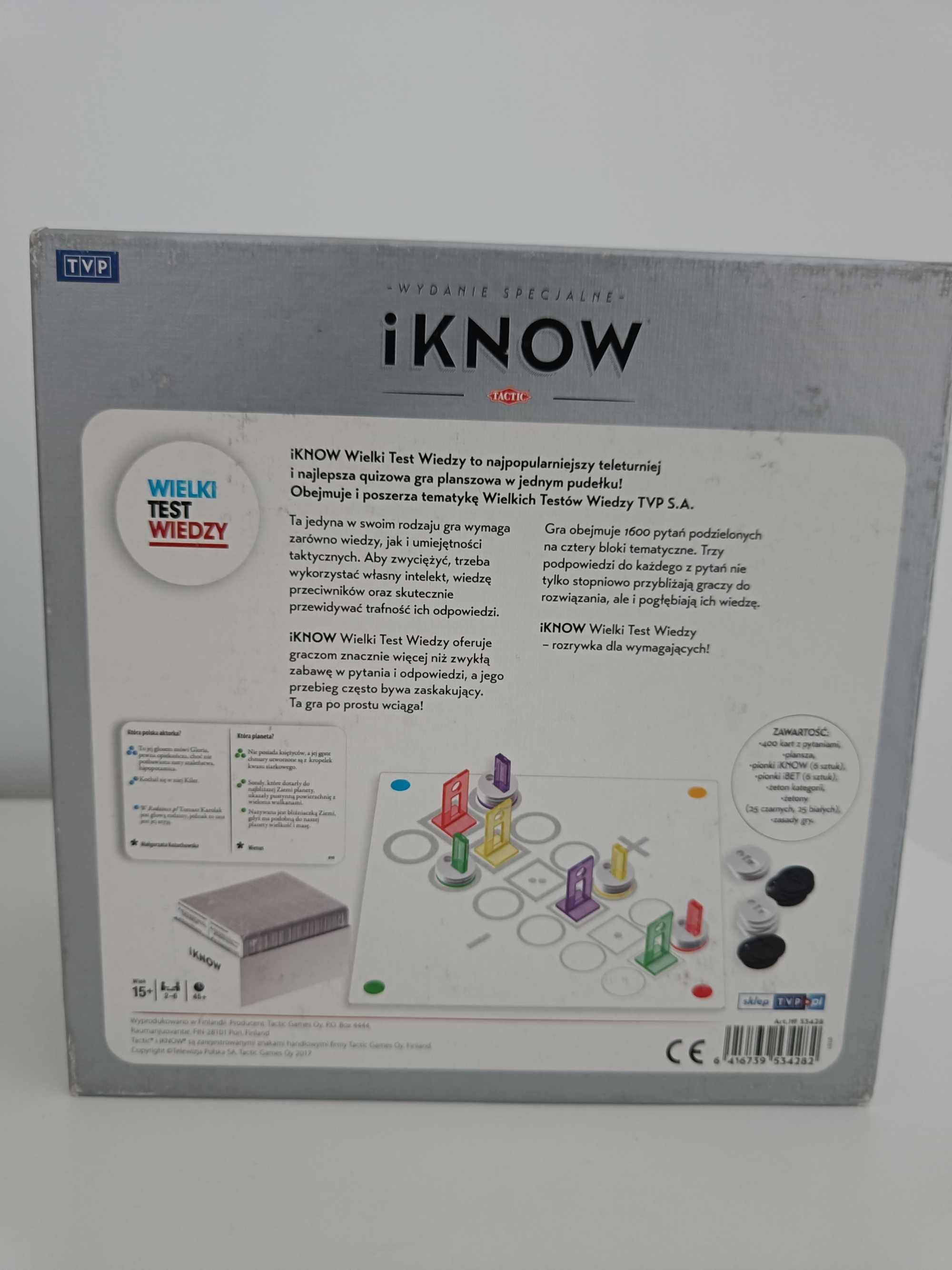 Gra planszowa I Know: Wielki Test Wiedzy