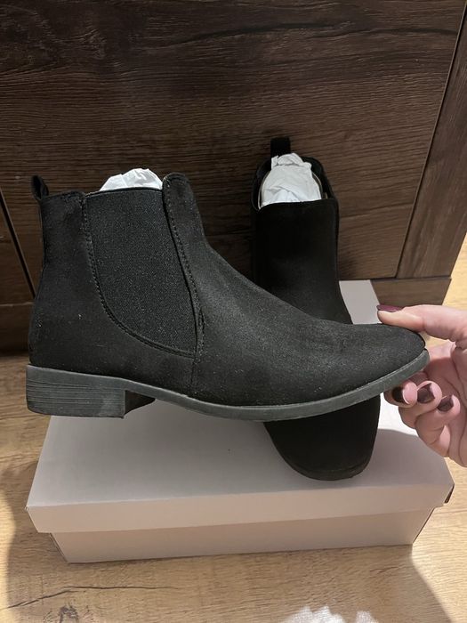 Botki zamszowe Anna Field