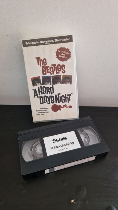 Filme Vhs Beatles colecionavel raro