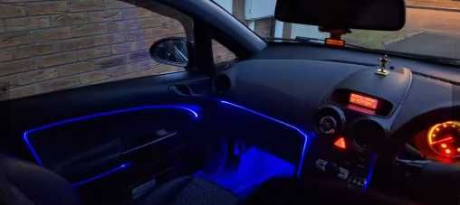 Tiras LED Ambiente para Interior de Carro