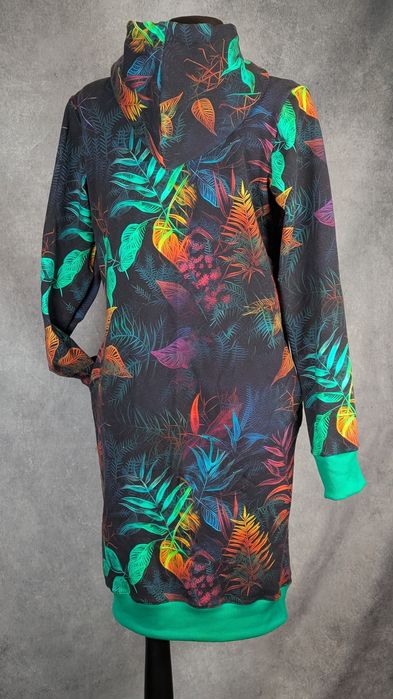 Auri Lili nowa sukienka - bluza Dharana piękny  wzór S/M