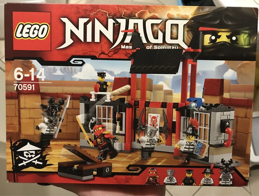 Klocki LEGO Ninjago Ucieczka z więzienia Kryptarium 70591
