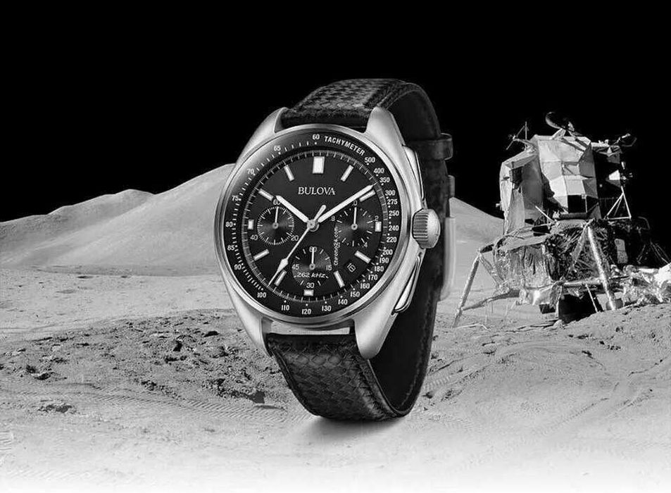 BULOVA Pilot 96B251 Легендарний місячний хронограф. Кварц 262 kHz,45мм