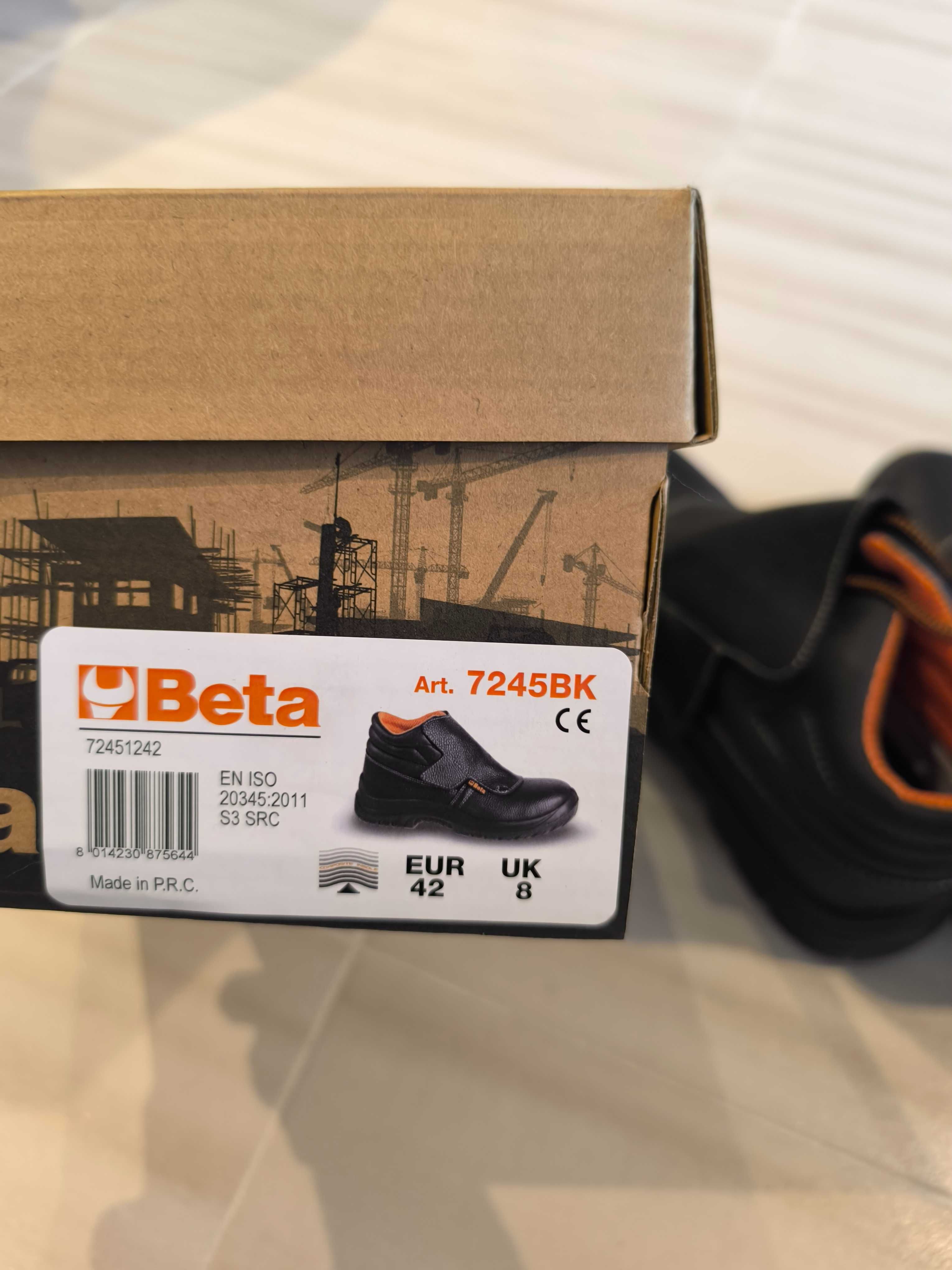 Nowe buty spawalnicze Beta