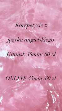 Korepetycje z języka angielskiego. Gdansk i Online.