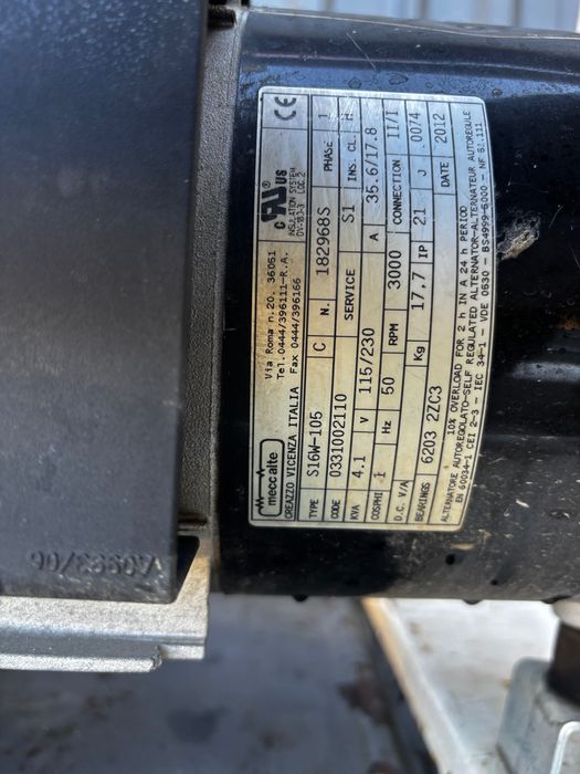 Agregat prądotwórczy Honda KOHLER 5 kva