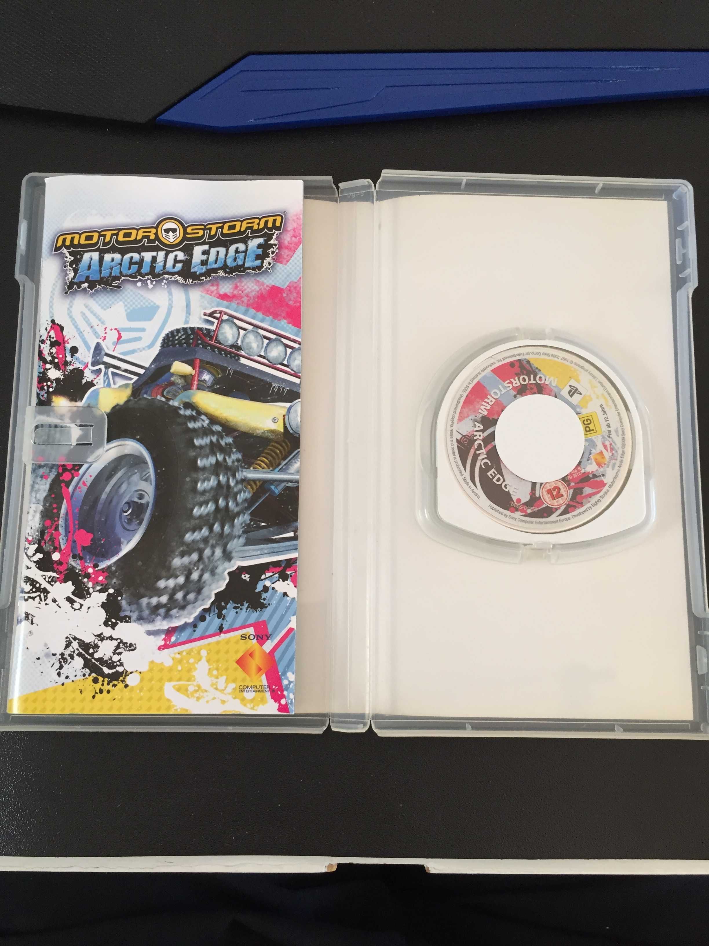 Motorstorm Arctic Edge - PSP (PAL) - Completo/bom estado