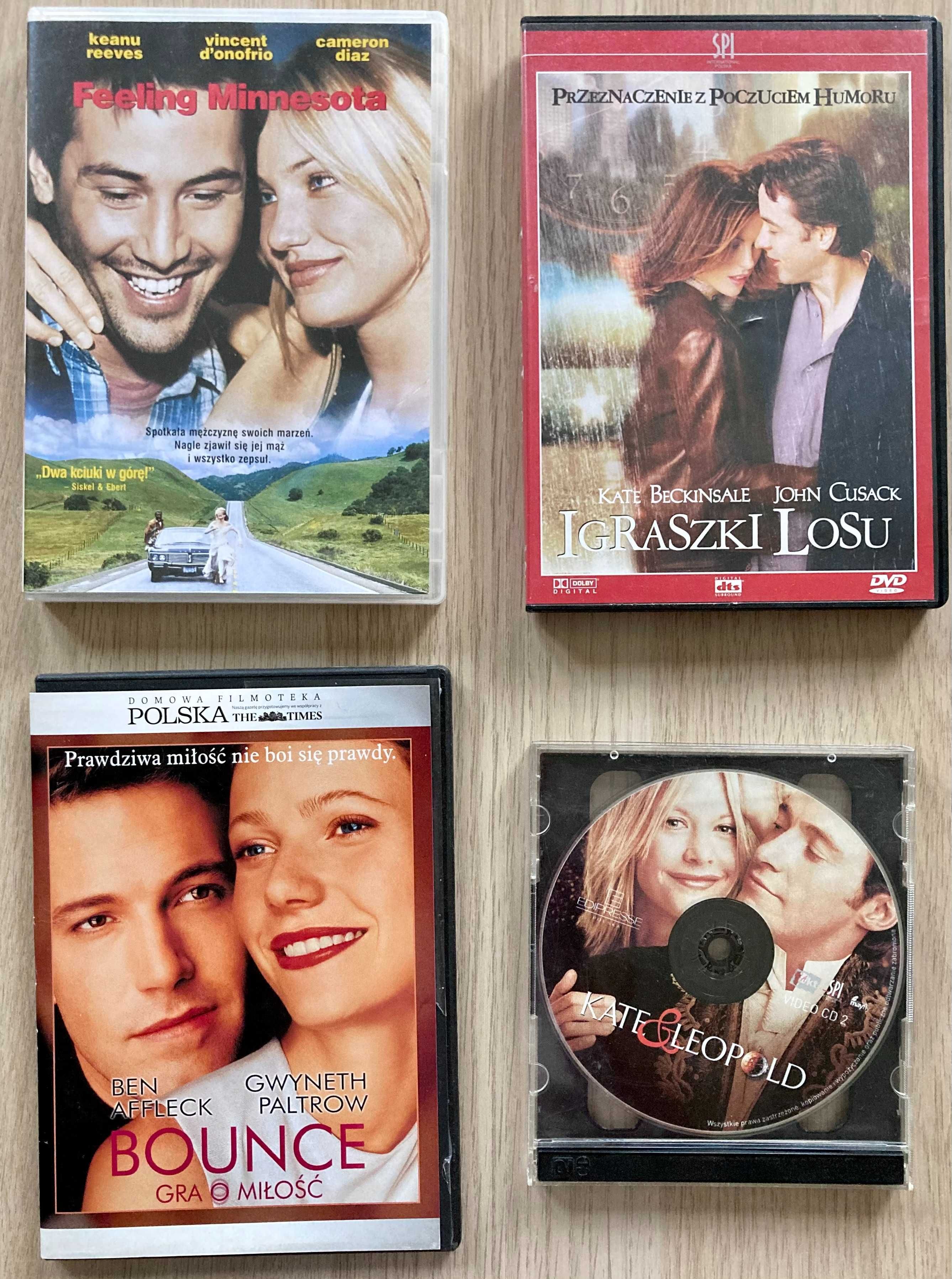Filmy DVD-Kino romantyczne- Kate & Leopold, Bounce .Gra o miłość