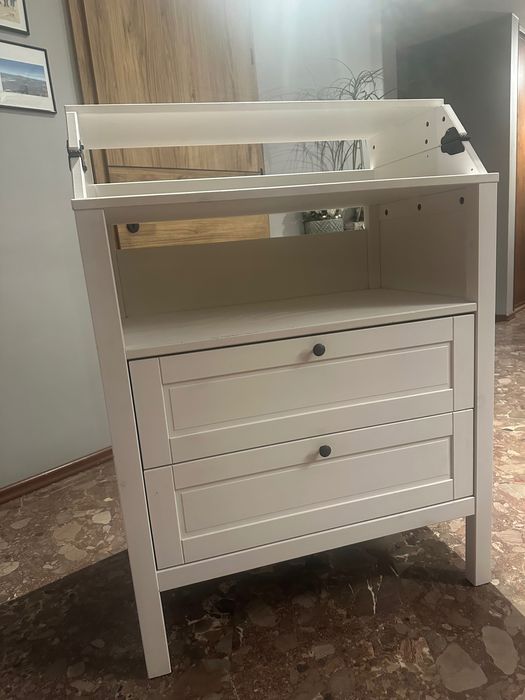 Komoda z przewijakiem IKEA biała