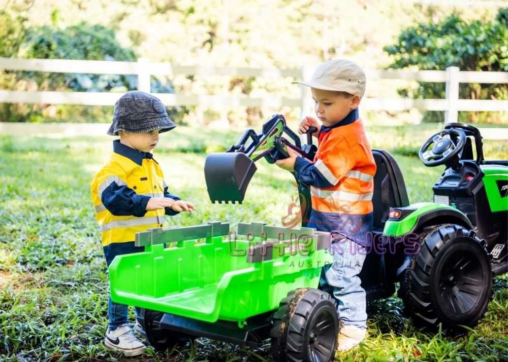 -10% DUŻY TRAKTOR na akumulator 24V10ah 2x200 SX2068 dla dzieci