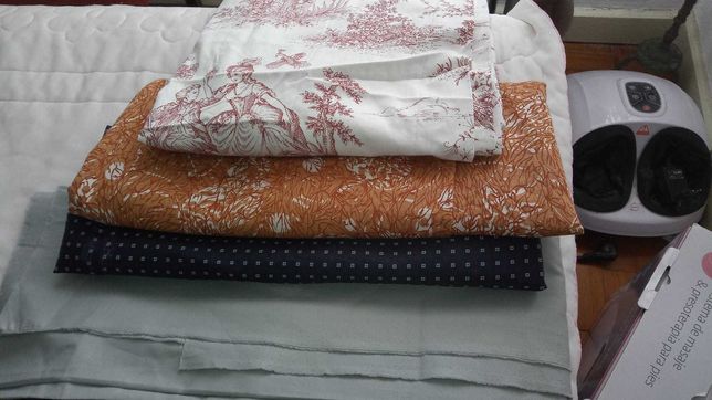 tecidos das tralhas da casa da avó