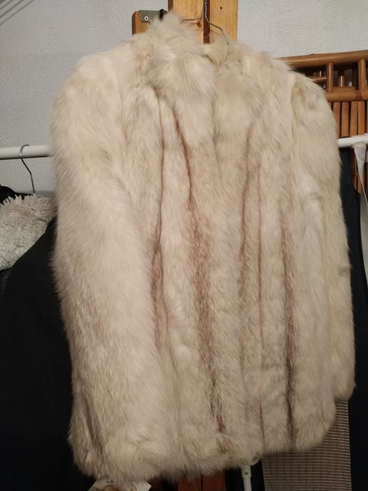 Casaco de pele de raposa australiana