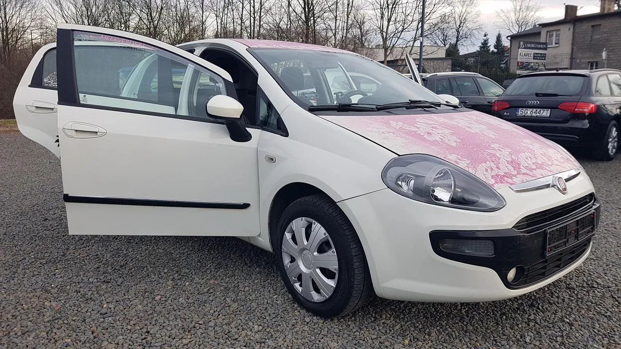 Fiat Punto Evo 1.2 8V 70KM Opłacony Klimatyzacja Bardzo Zadbany JEDYNY TAKI