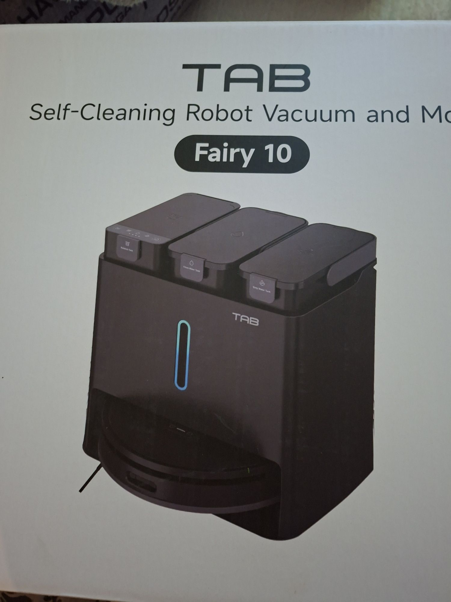 Robot Vacuum and mop Tab Fairy 10